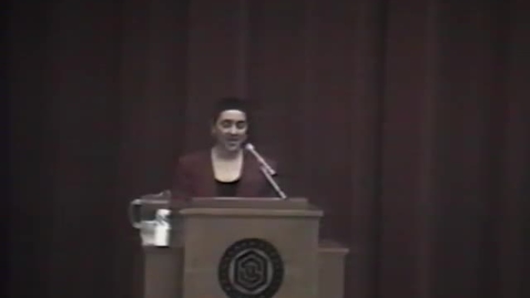 Thumbnail for Clarence Page lecture, January 20, 1994