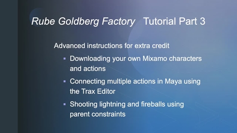 Thumbnail for entry Rube Goldberg Factory-tutorial part 3