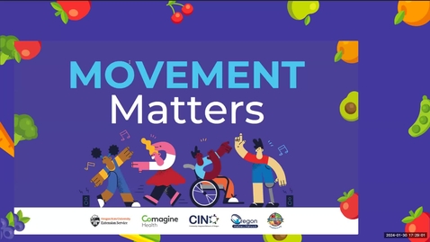 Thumbnail for Movement Matters! Live cooking demo and preview of Walk With Ease