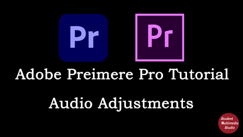 Thumbnail for entry Premiere Pro CS6 &amp; CC: 21 Audio Adjustments