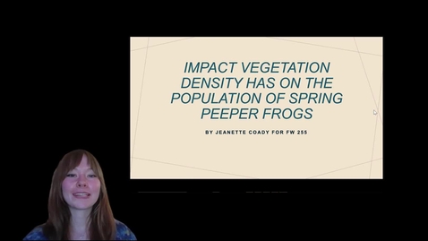 Thumbnail for Spring Peeper Frog Presentation