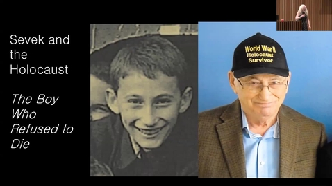 Thumbnail for Holocaust Survivor Talk: Ruth Finkel Wade and Sidney Finkel, “Sevek and the Holocaust: The Boy Who Refused to Die”
