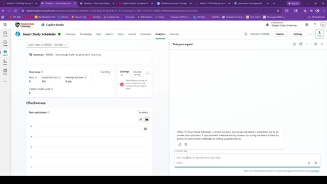 Thumbnail for Copilot Agent AI Video Showcase