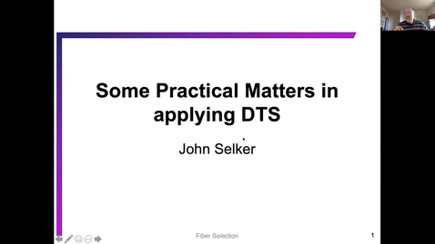 Thumbnail for John Selker (OSU): Some Practical Matters in Applying DTS