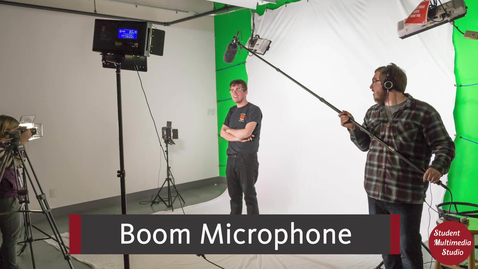 Thumbnail for NMC Boom Microphone Tutorial