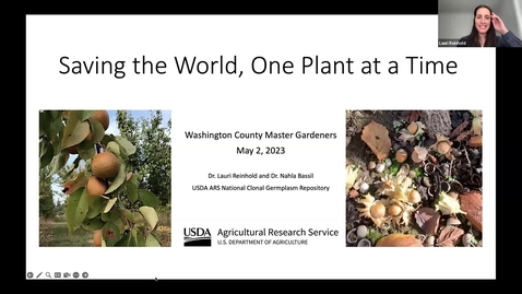 Thumbnail for entry **Conserving Our World - One Plant at a Time* - Wash. Co. Master Gardener Assoc. May 2023 -