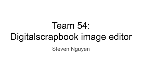 Thumbnail for Individual Expo Practice Presentation