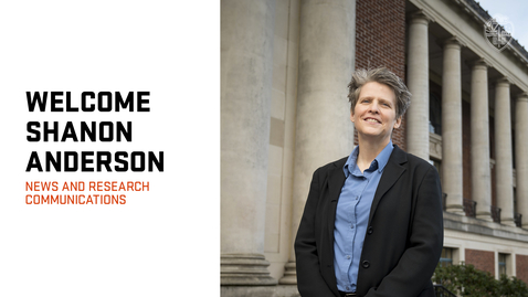 Thumbnail for Welcome to Shanon Anderson