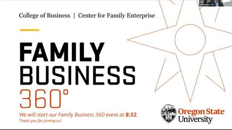 Thumbnail for entry Family Business 360: The Loe Family: Learning from Failure: a 1000 Year Family Tradition in Wood Furniture
