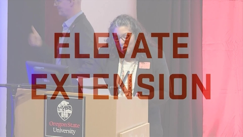 Thumbnail for entry 2023 Elevate Extension Keynote Talk: Ana Lu Fonseca