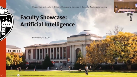 Thumbnail for Winter 2026 AI Faculty Showcase