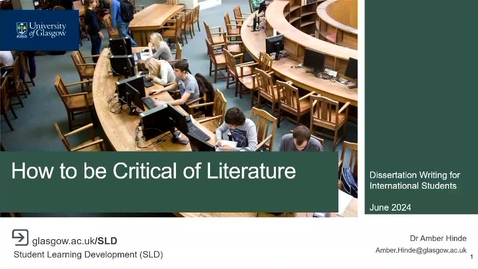 Thumbnail for How to Be Critical of Literature