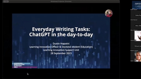 Thumbnail for entry Everyday Writing Tasks: Using ChatGPT in the day-to-day