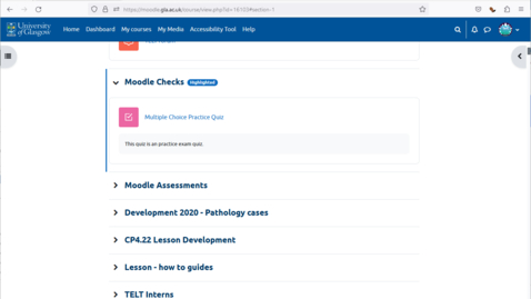 Thumbnail for Moodle Quiz Navigation