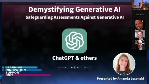 Thumbnail for Safeguarding Assessments Against Generative AI