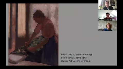 Thumbnail for Frances Fowle on Woman Ironing (1892-1895)