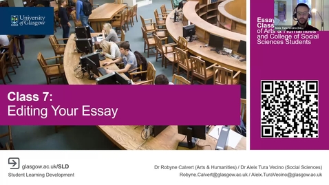 Thumbnail for Essay Writing 7 - Editing 20241203