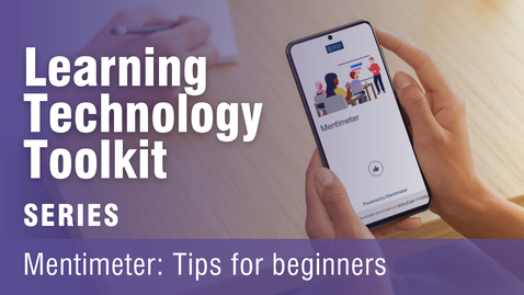 Thumbnail for Mentimeter: Tips for beginners