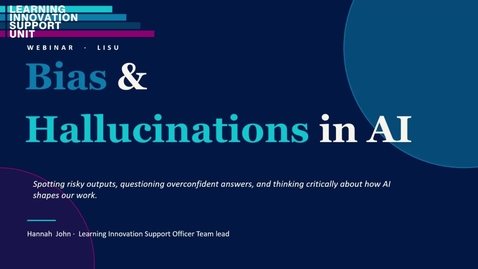 Thumbnail for Bias &amp; Hallucinations in AI: Here's What You Missed!