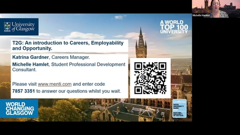 Thumbnail for T2GPostgrad Careers, Employability &amp; Opportunity