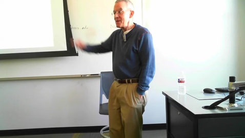 Thumbnail for Texas History I Professor Tannahill's Lecture of January 19, 2016