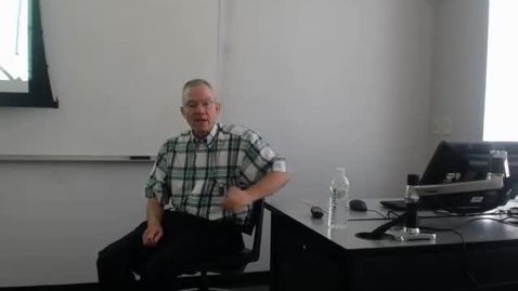 Thumbnail for entry Higher Education: Professor Tannahill's Lecture of May 3, 2016