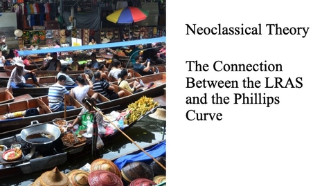 Thumbnail for entry The Neoclassical Perspective - The Connection Between the LRAS and the Phillips Curve