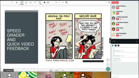 Thumbnail for entry Speedgrader and Quick Video Feedback