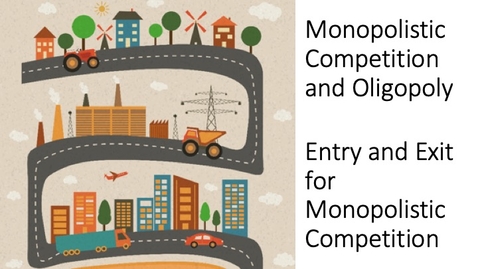 Thumbnail for entry Oligopoly - Monopolistic Competition - Entry and Exit