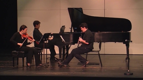 Thumbnail for New Music for Clarinet, Violin, and Piano Concert