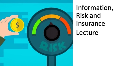 Thumbnail for Information, Risk and Insurance