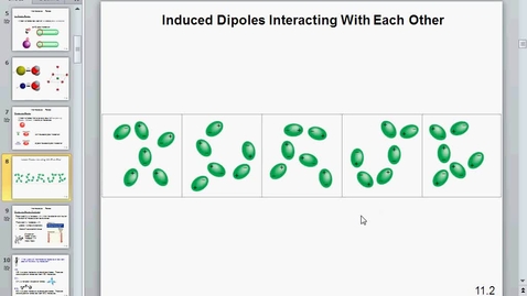 Thumbnail for entry intermolecular forces and phase changes.avi