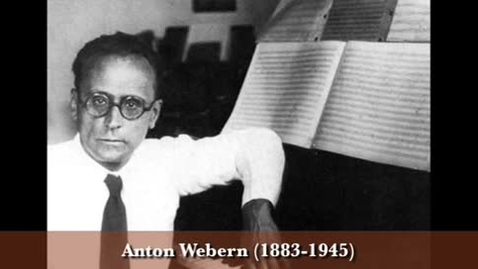 Thumbnail for entry Anton Webern