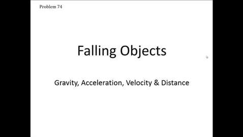 Thumbnail for Falling Objects