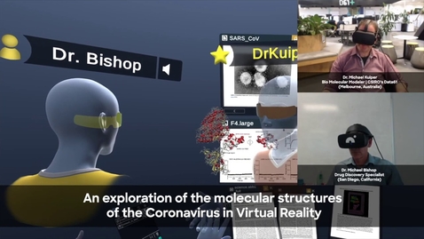Thumbnail for Exploring Coronavirus Molecules in VR with Dr. Kuiper