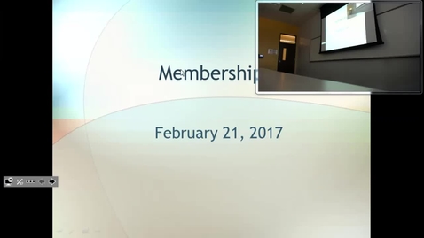 Thumbnail for Legislative Membership: Professor Tannahill's Lecture of February 21, 2017