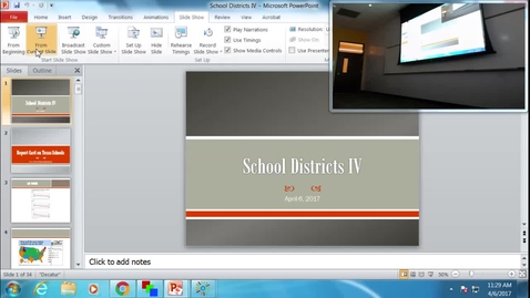 Thumbnail for School Districts IV: Professor Tannahill's Lecture of April 6, 2017
