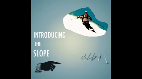 Thumbnail for entry Introduction to the Slope, Pt. 1