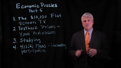 Thumbnail for Economic Puzzles - Part 5