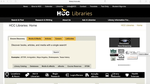 Thumbnail for Library Music Tutorial