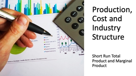 Thumbnail for entry Costs, Production and Industry Structure - Short Run TP and MP