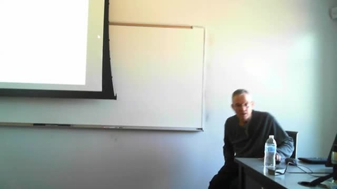 Thumbnail for entry Affordable Care Act: Professor Tannahill's Lecture of December 3, 2015