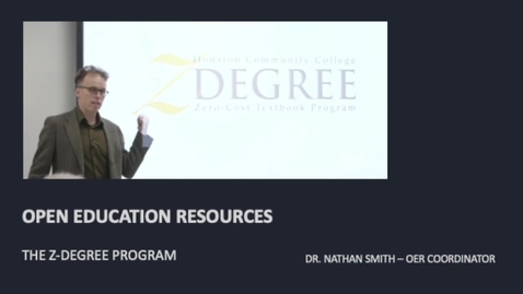 Thumbnail for OPEN EDUCATION RESOURCES - Z DEGREE