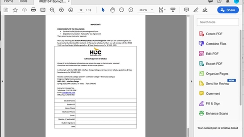 Thumbnail for How-to Edit Acrobat PDF And Combine Multiple Files
