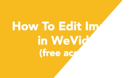 Thumbnail for entry 04 How To Edit Images in WeVideo (free account)