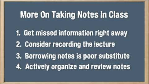 Thumbnail for How to Get the Most Out of Studying: Part 4 of 5, &quot;Putting Principles for Learning into Practice&quot;