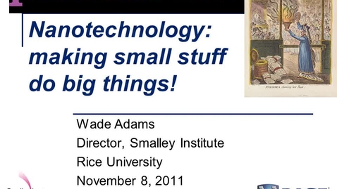 Thumbnail for Wade Adams Presentation - Pandora's Box November 2011