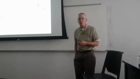 Thumbnail for Counties III: Professor Tannahill's Lecture of March 31, 2016