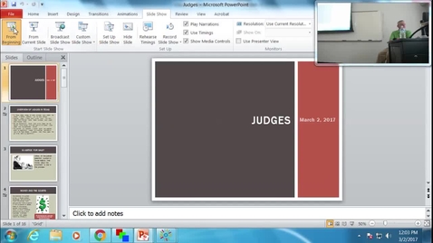Thumbnail for Texas Judges:  Professor Tannahill's Lecture of March 2, 2017
