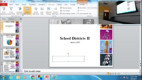 Thumbnail for School Districts II: Professor Tannahill's Lecture of April 4, 2017